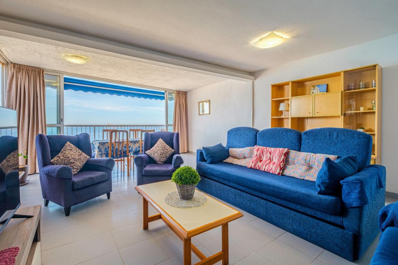 Apartamento en benidorm a 1a línea del mar Exterior foto